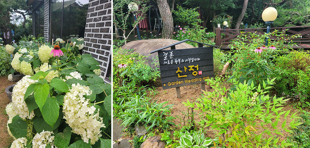 산책길 정원