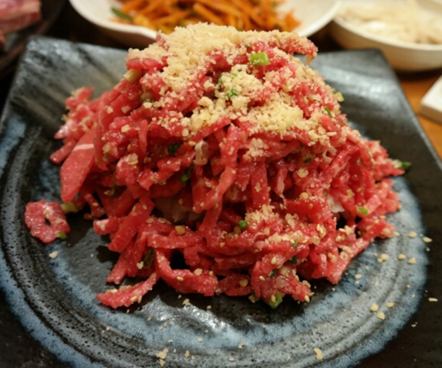 산정 한우육회
